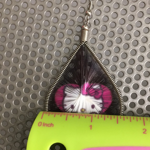 🖤Hello kitty statement earrings - Picture 11 of 13